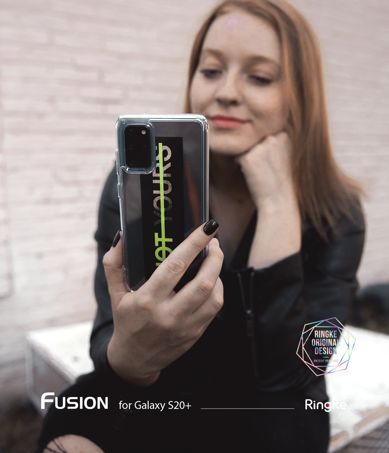 ringke fusion design case for samsung galaxy s20 plus - not yours