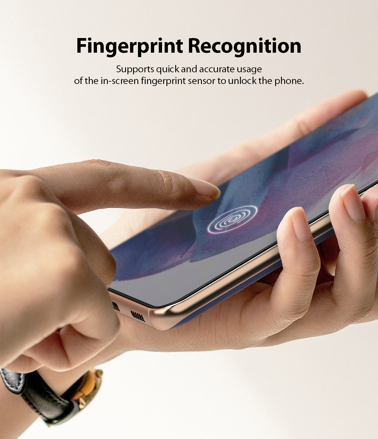finger print recognition compatible