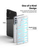 shock-resistant TPU and PC are fused together into a protective case