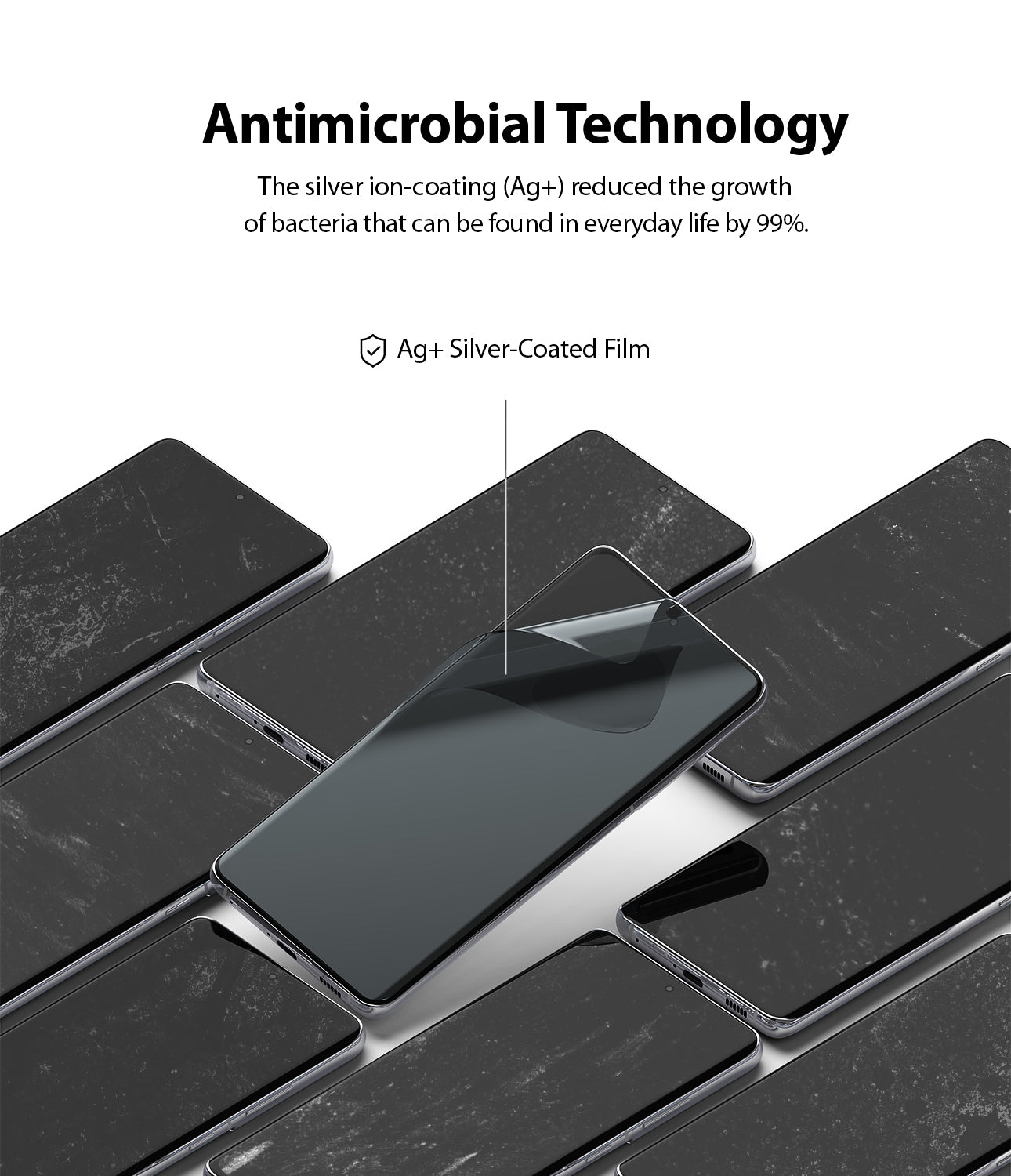 antimicrobial technology with the silver ion coating