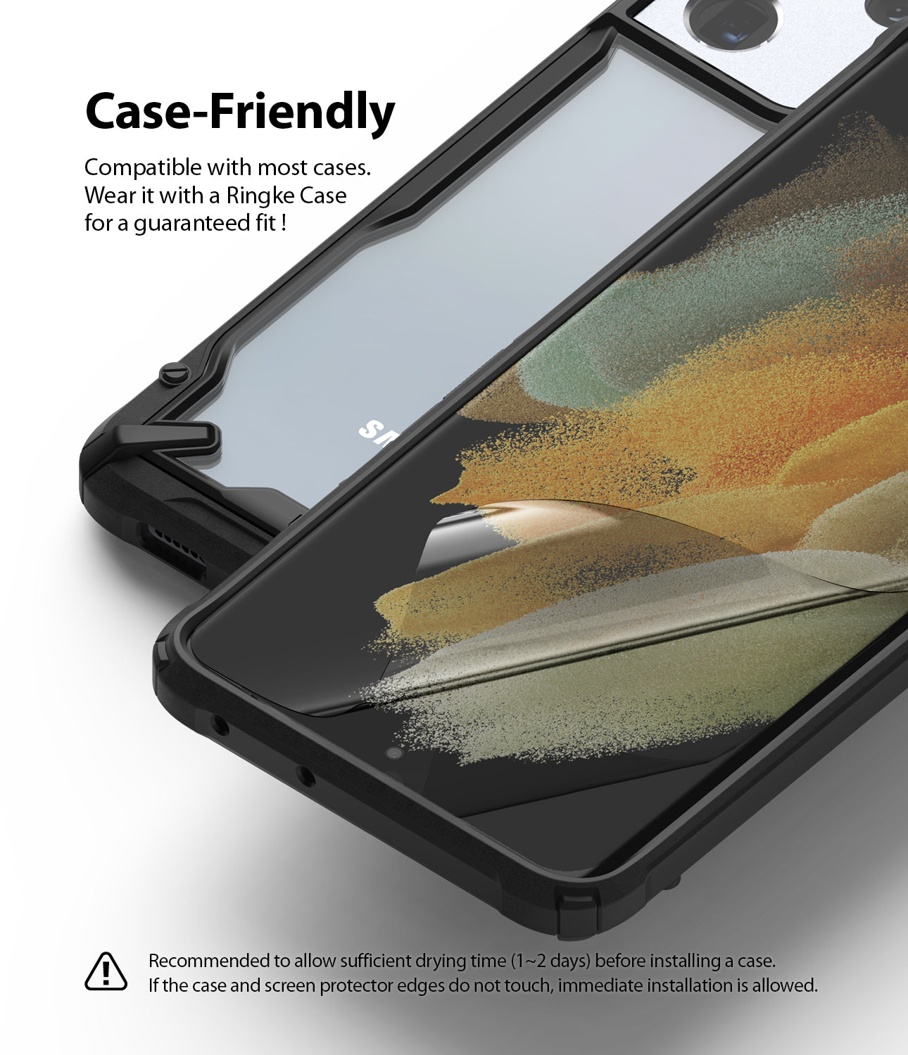 case-friendly fit