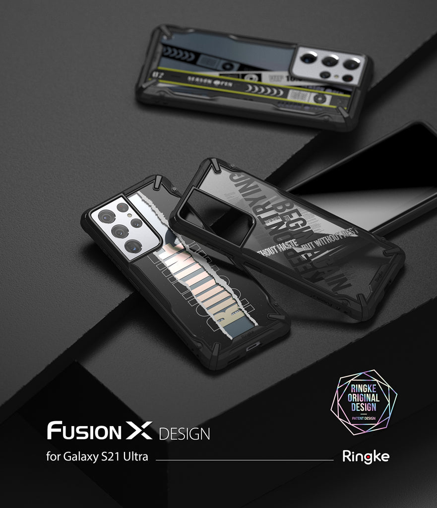 ringke fusion-x design for galaxy s21 ultra