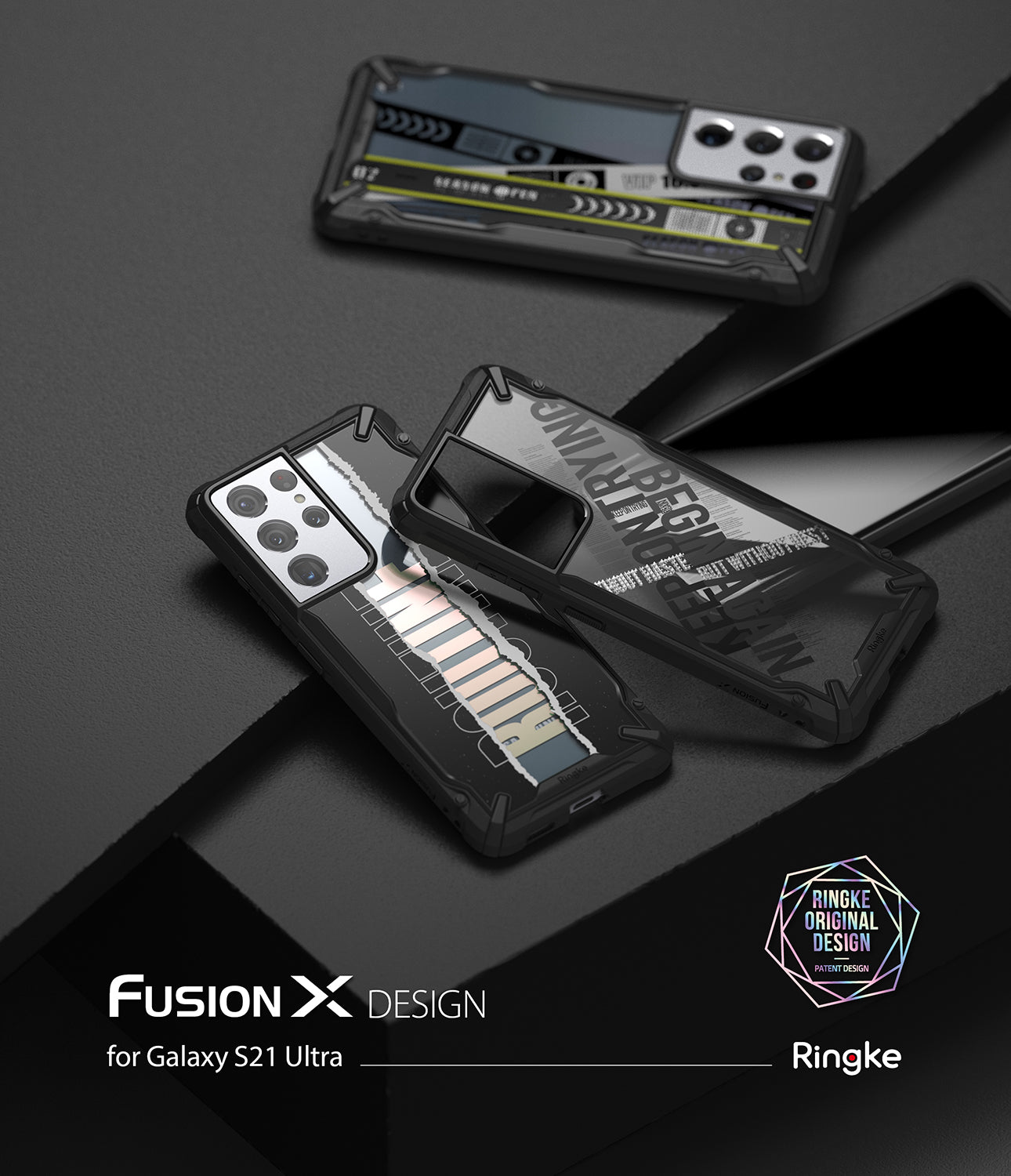 ringke fusion-x design for galaxy s21 ultra