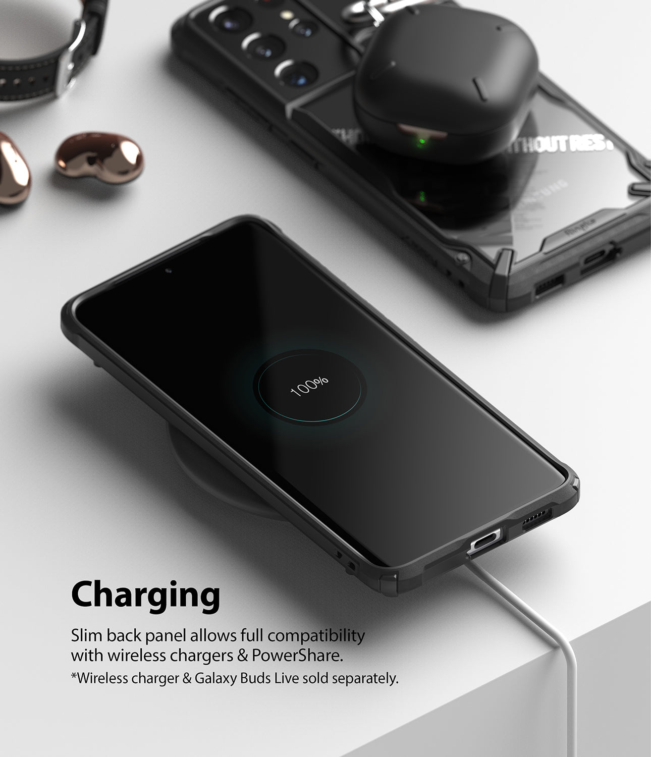 compatible with powershare and wireless charging