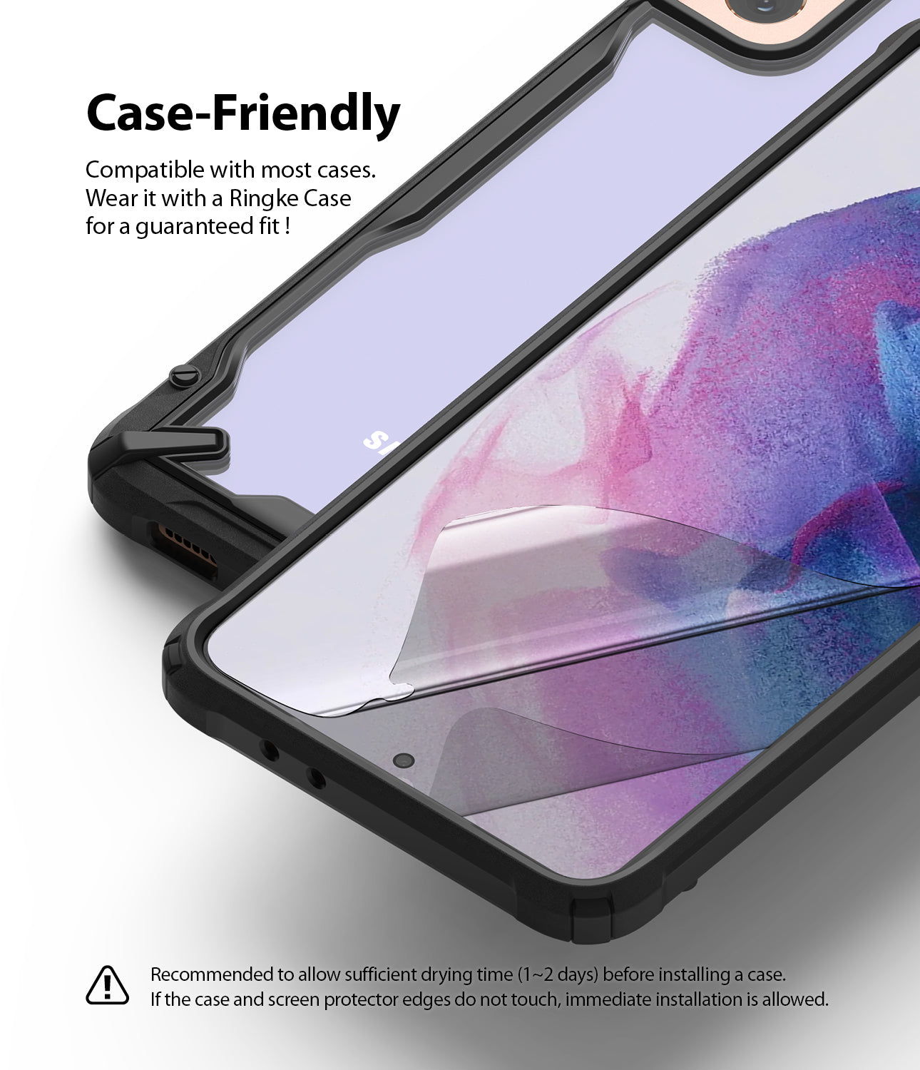 case-friendly fit