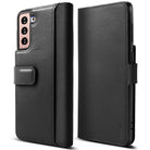 ringke folio signature plus designed for samsung galaxy s21 - black