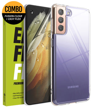 Galaxy S21 Plus Case Screen Protector Fusion Easy Flex