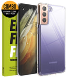 Galaxy S21 Case + Screen Protector | Fusion + Easy Flex - Ringke Official Store