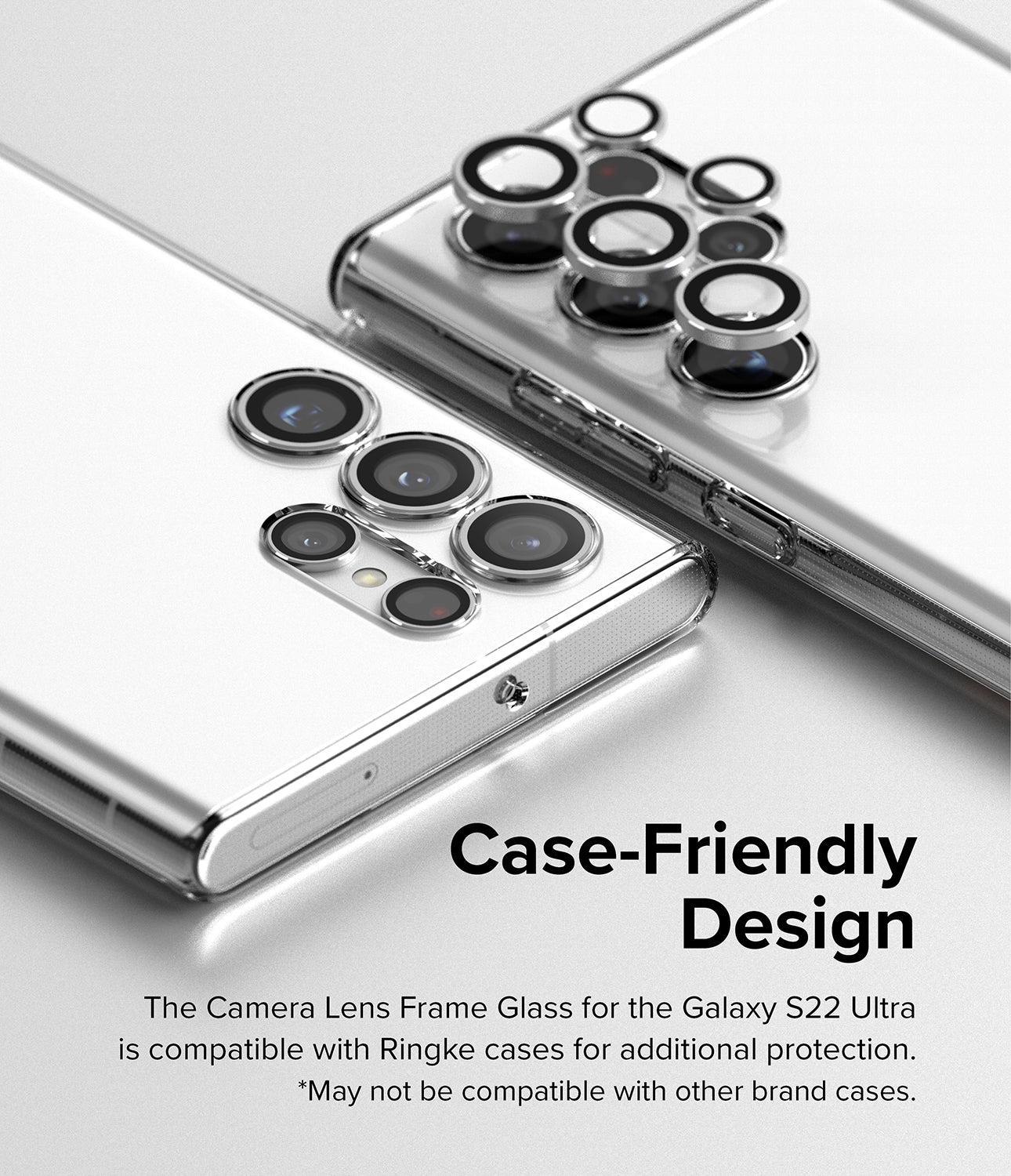 Galaxy S22 Ultra Camera Lens Protector | Camera Lens Frame Glass - Ringke Official Store