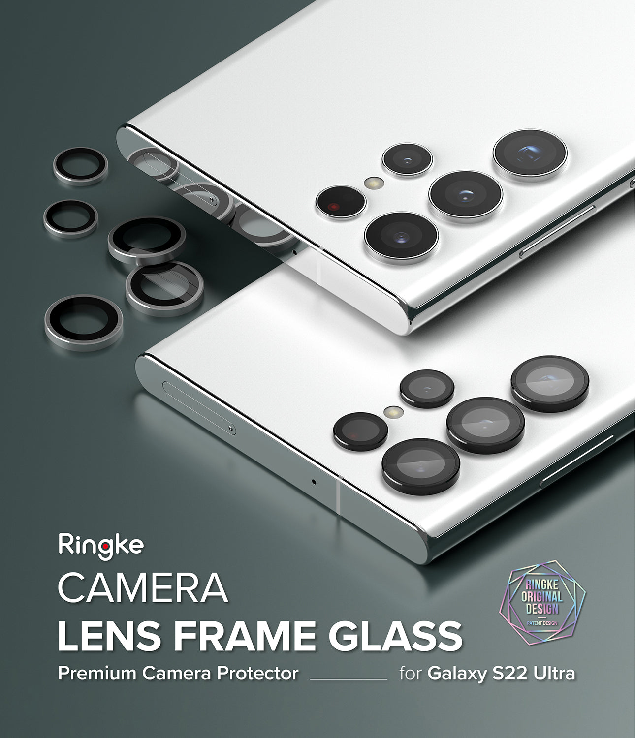 Galaxy S22 Ultra Camera Lens Protector | Camera Lens Frame Glass - Ringke Official Store