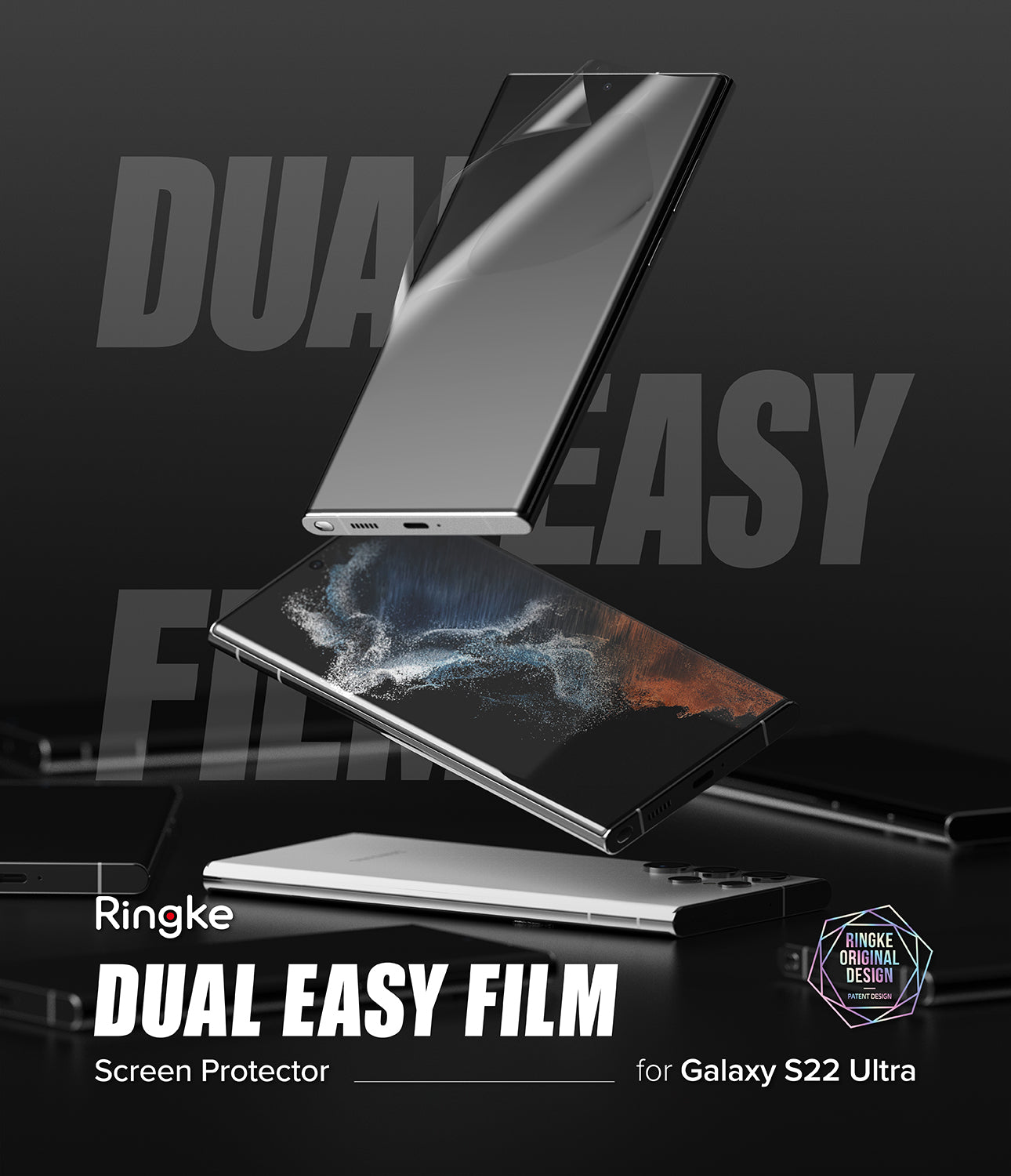 Galaxy S22 Ultra Screen Protector | Dual Easy Film