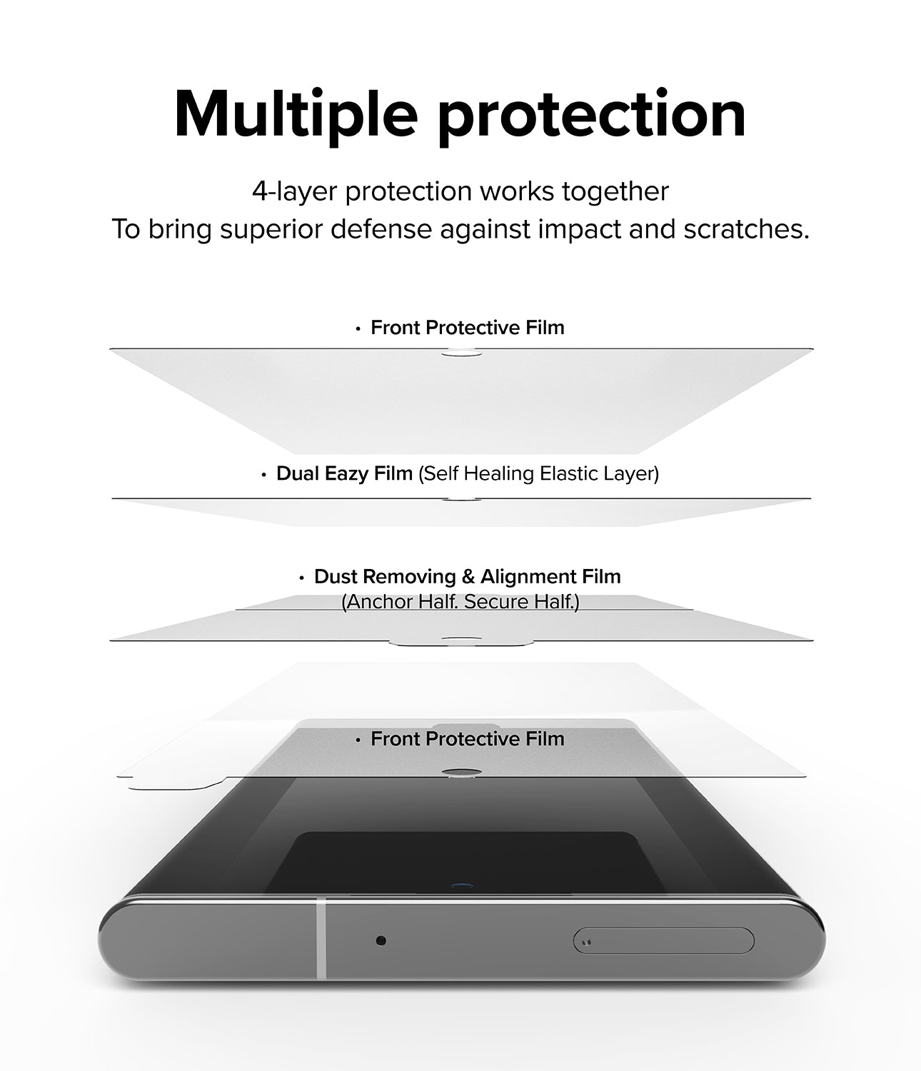 Galaxy S22 Ultra Case Combo | Fusion-X Case + Screen Protector