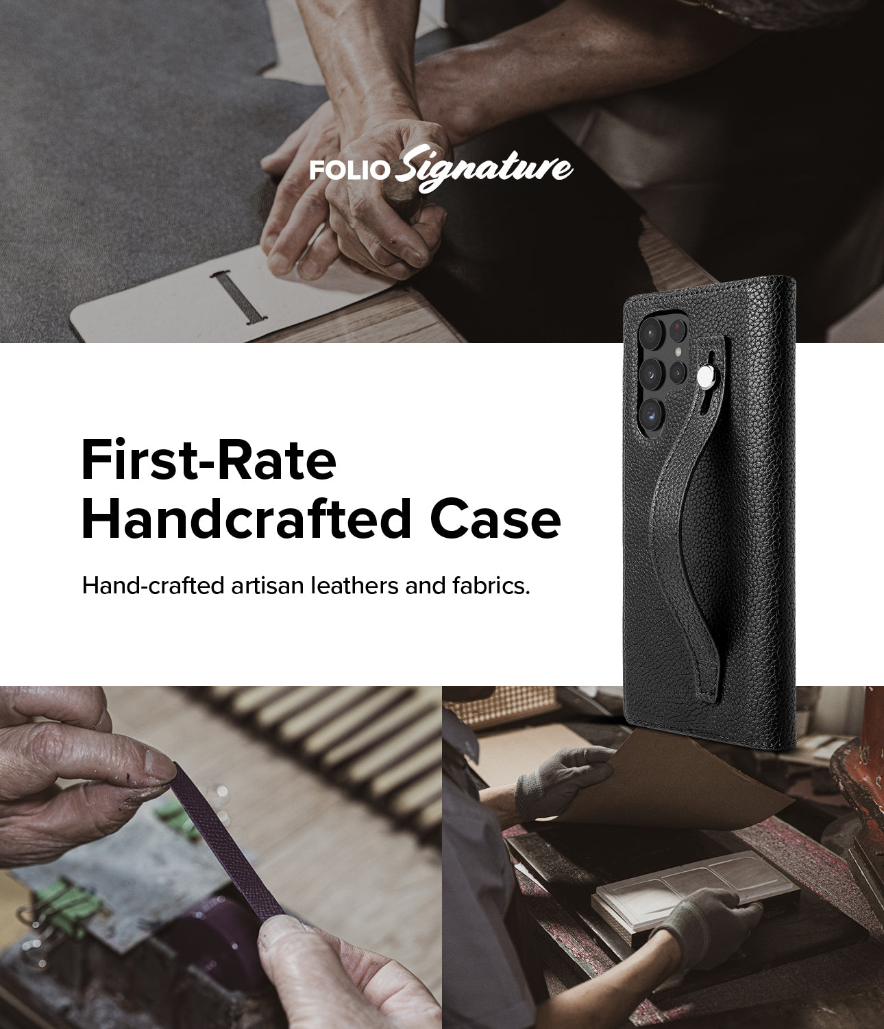 Galaxy S22 Ultra Case | Folio Signature EZ Strap