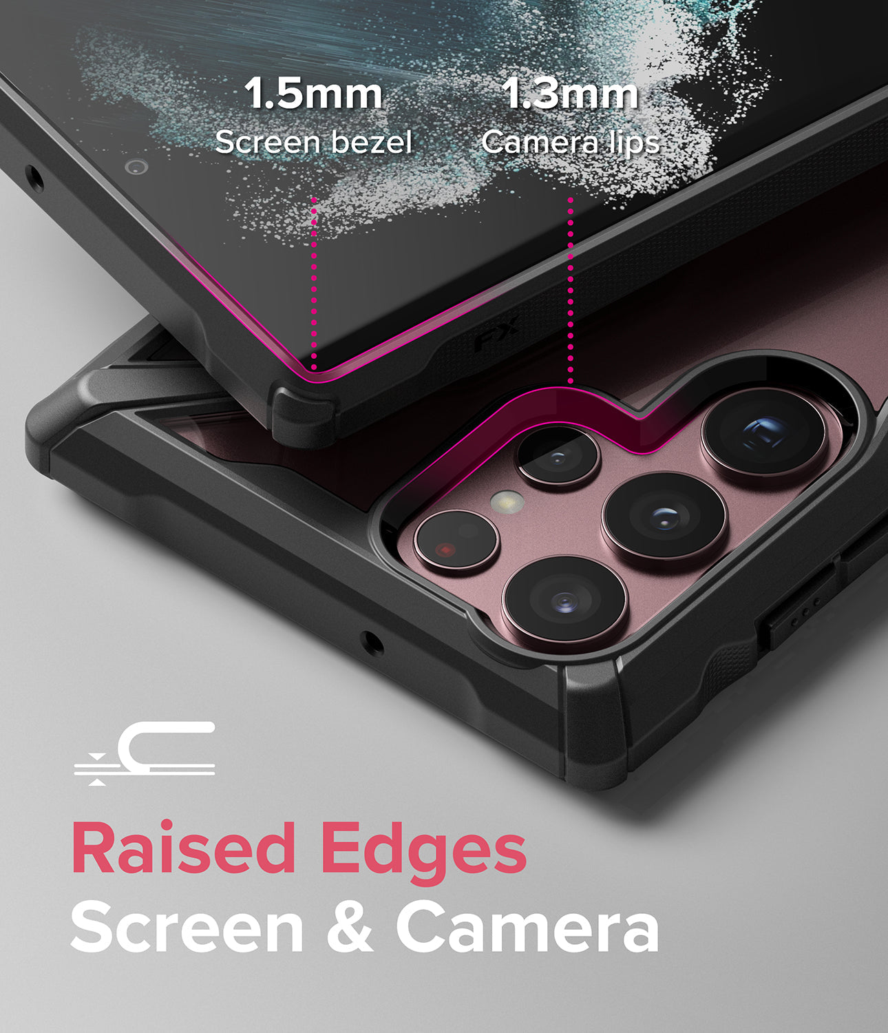 Galaxy S22 Ultra Case | Ringke Fusion-X