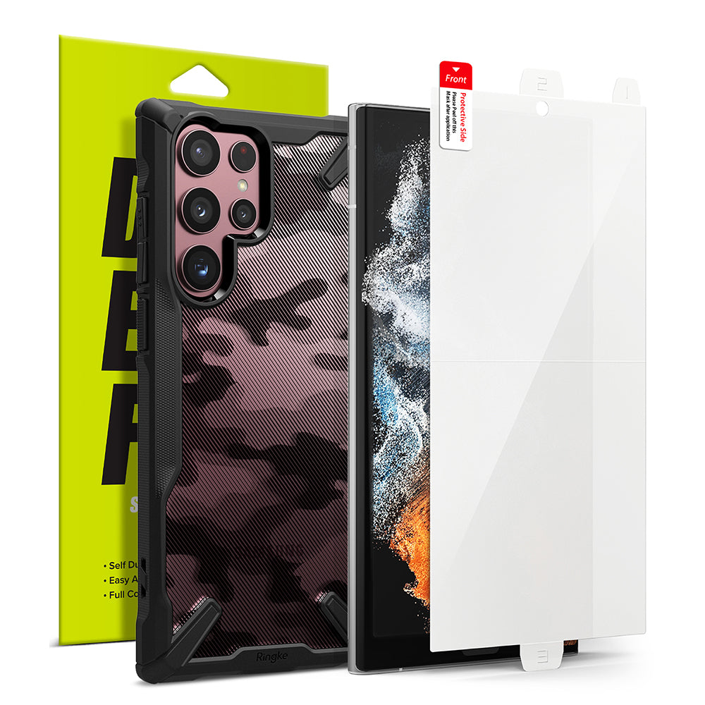 Galaxy S22 Ultra Case Combo | Fusion-X Case + Screen Protector