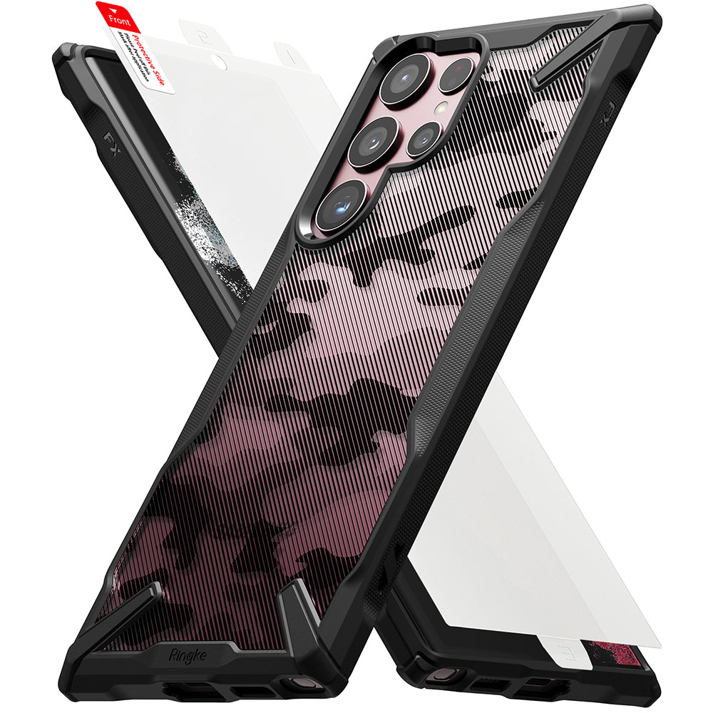 Galaxy S22 Ultra Case Combo | Fusion-X Case + Screen Protector