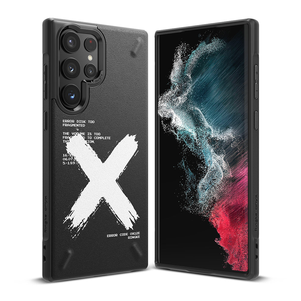 Galaxy S22 Ultra Case | Onyx Design - X