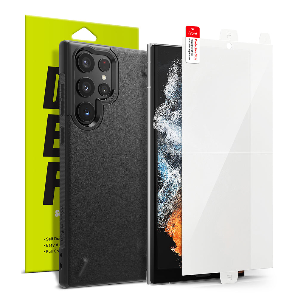 Galaxy S22 Ultra Case Combo | Onyx + Screen Protector