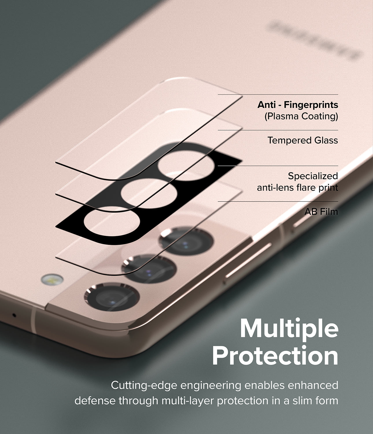 Galaxy S22 / S22 Plus Camera Protector Glass [3 Pack]