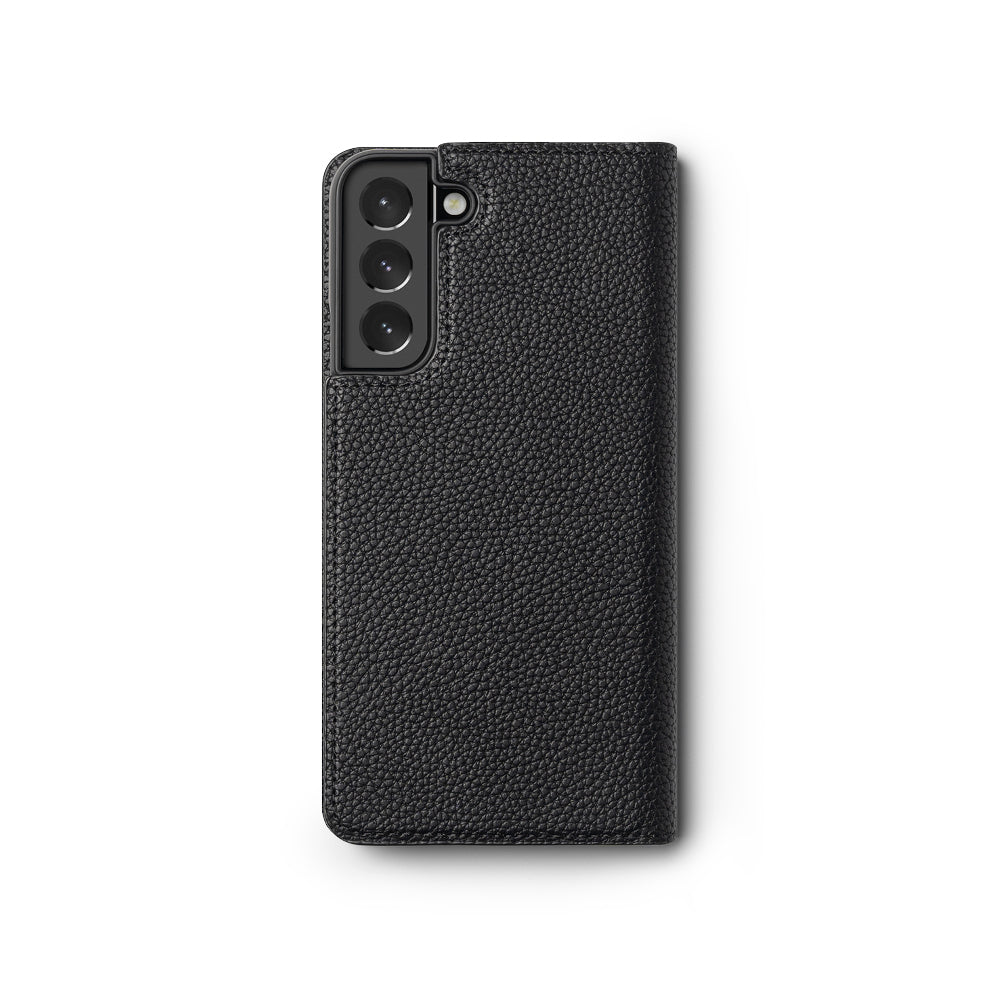 Galaxy S22 Case | Folio Signature Standard Vegan Leather Wallet
