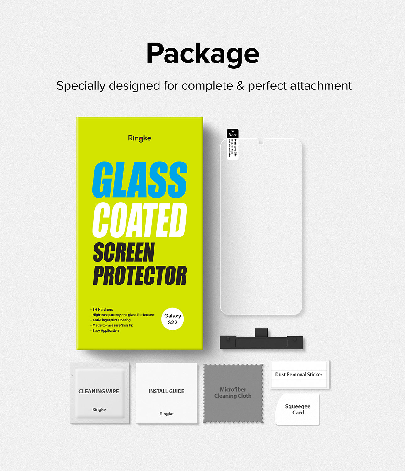 Galaxy S22 Screen Protector | Glass Coated Film - Ringke Official Store