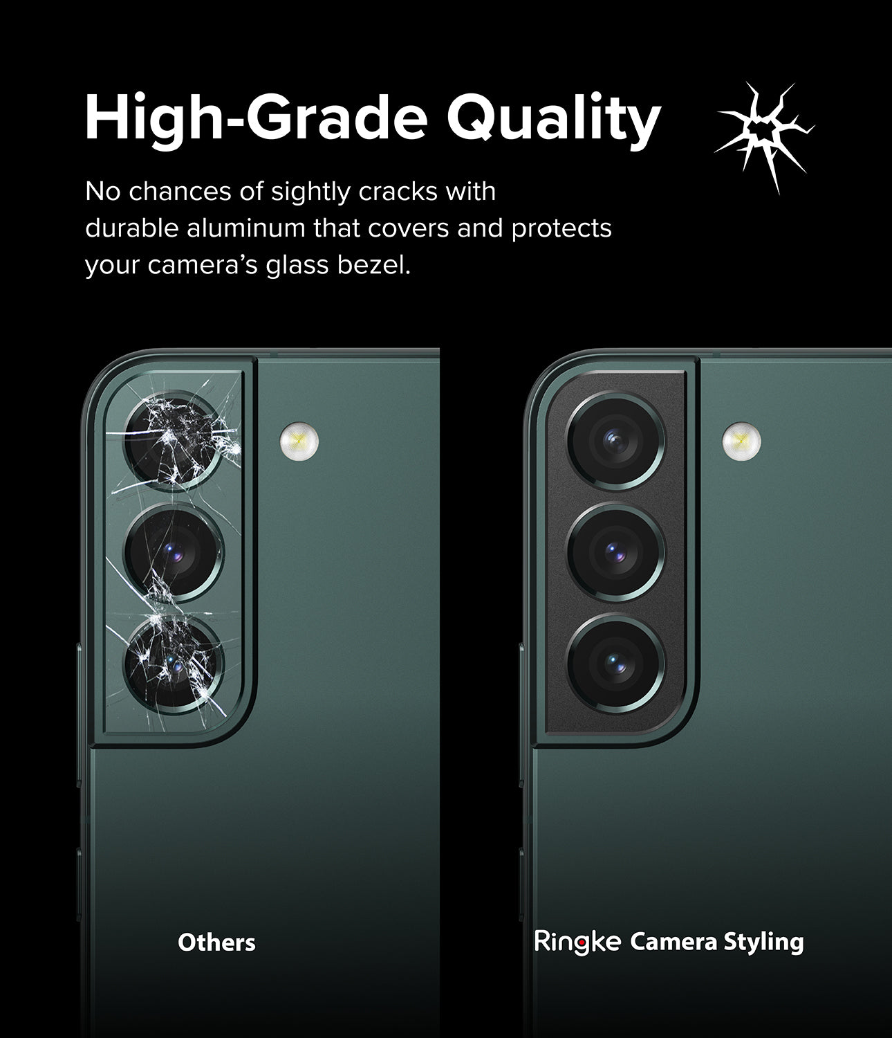 Galaxy S22, S22 Plus | Ringke Camera Styling