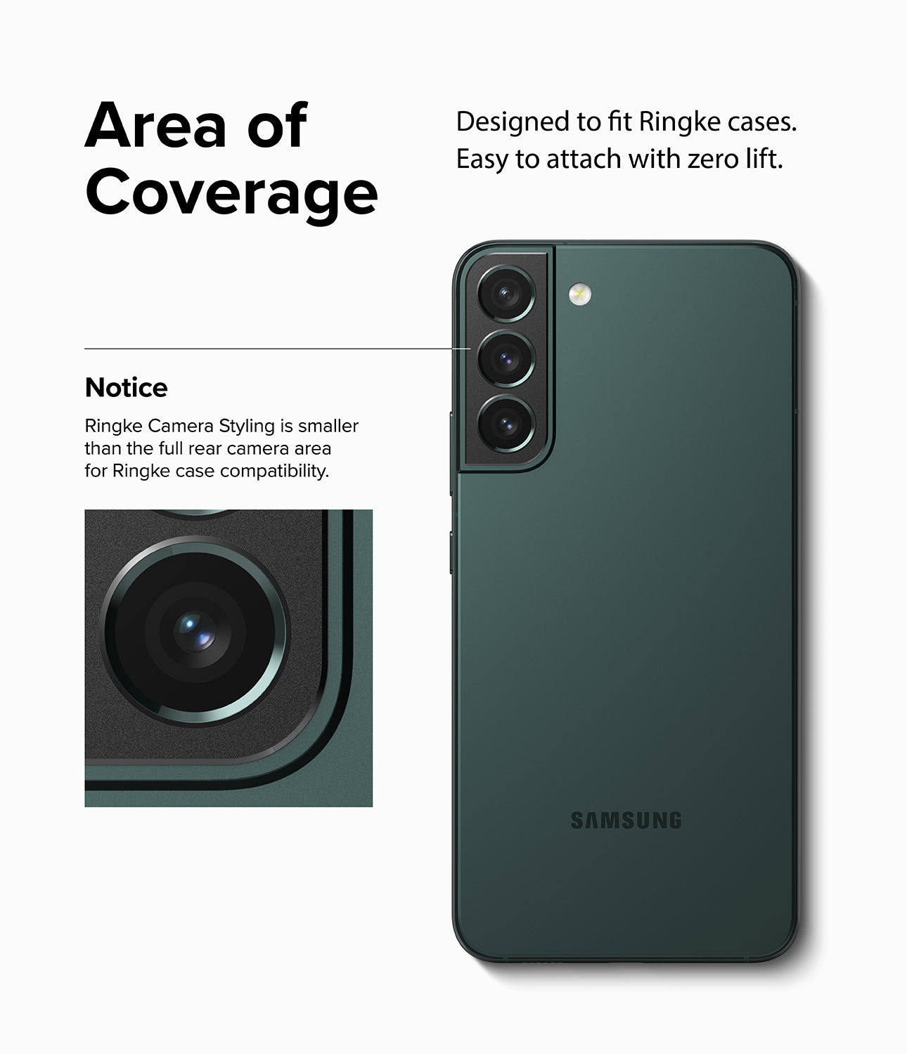 Galaxy S22, S22 Plus | Ringke Camera Styling