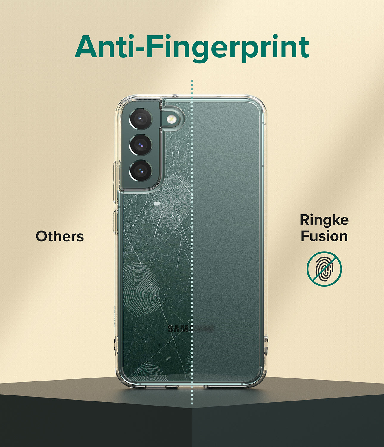 Galaxy S22 Plus Case | Ringke Fusion Matte Clear