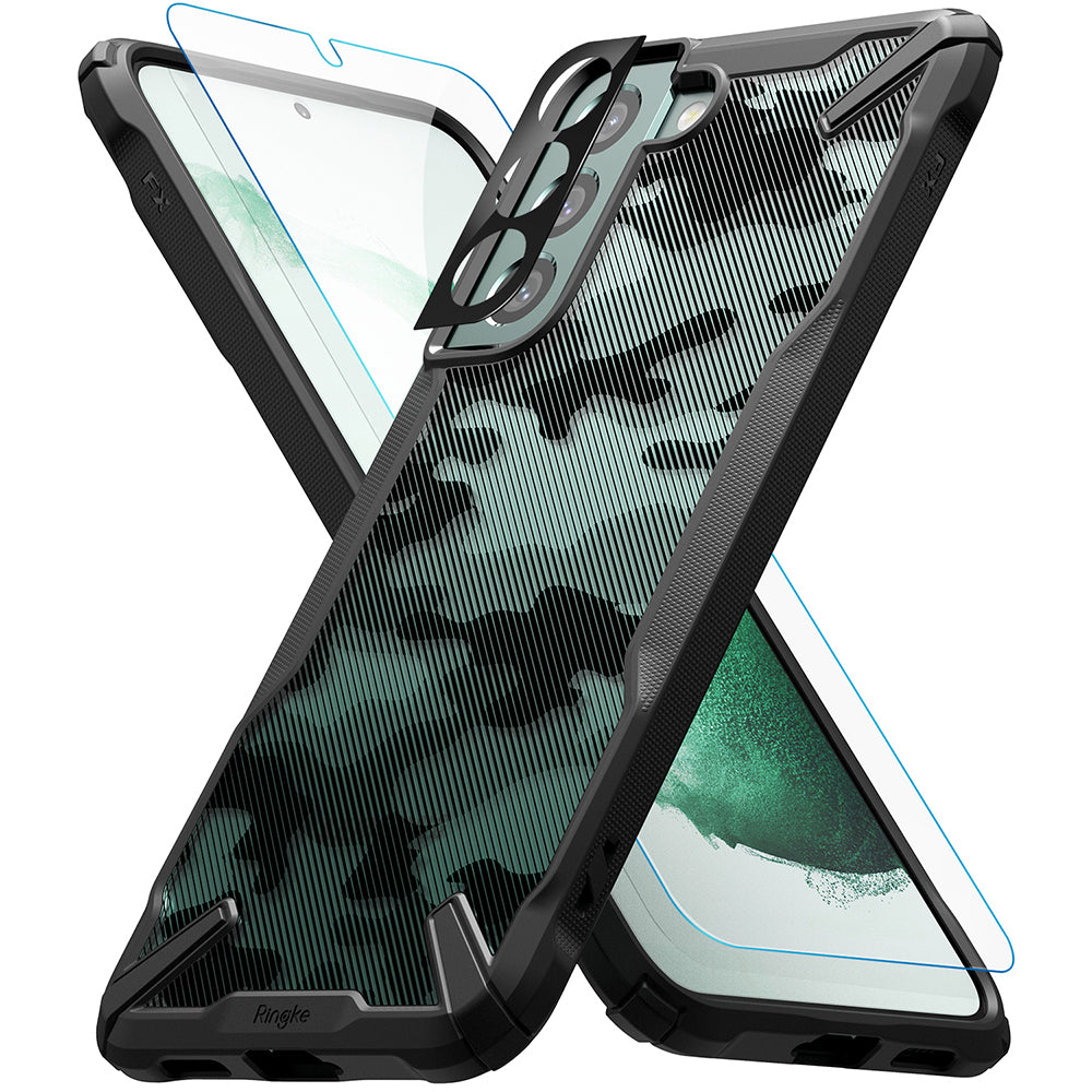 Galaxy S22 Plus Case Combo | Fusion-X Case + Screen Protector + Camera Protector