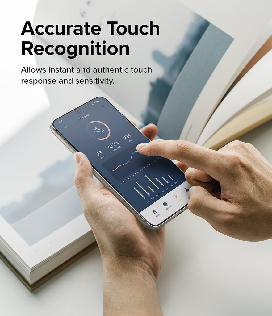 Accurate Touch Recognition l Allows instant and authentic touch response and sensitivity