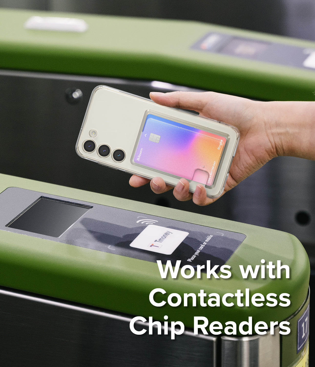 Works with Contactless Chip Readers
