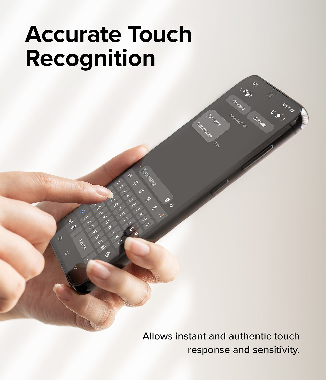 Accurate Touch Recognition