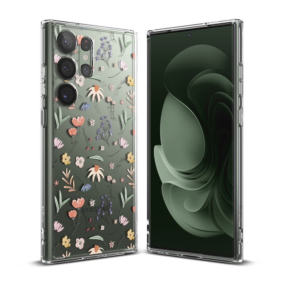 Galaxy S23 Ultra Case | Fusion Design Dry Flowers