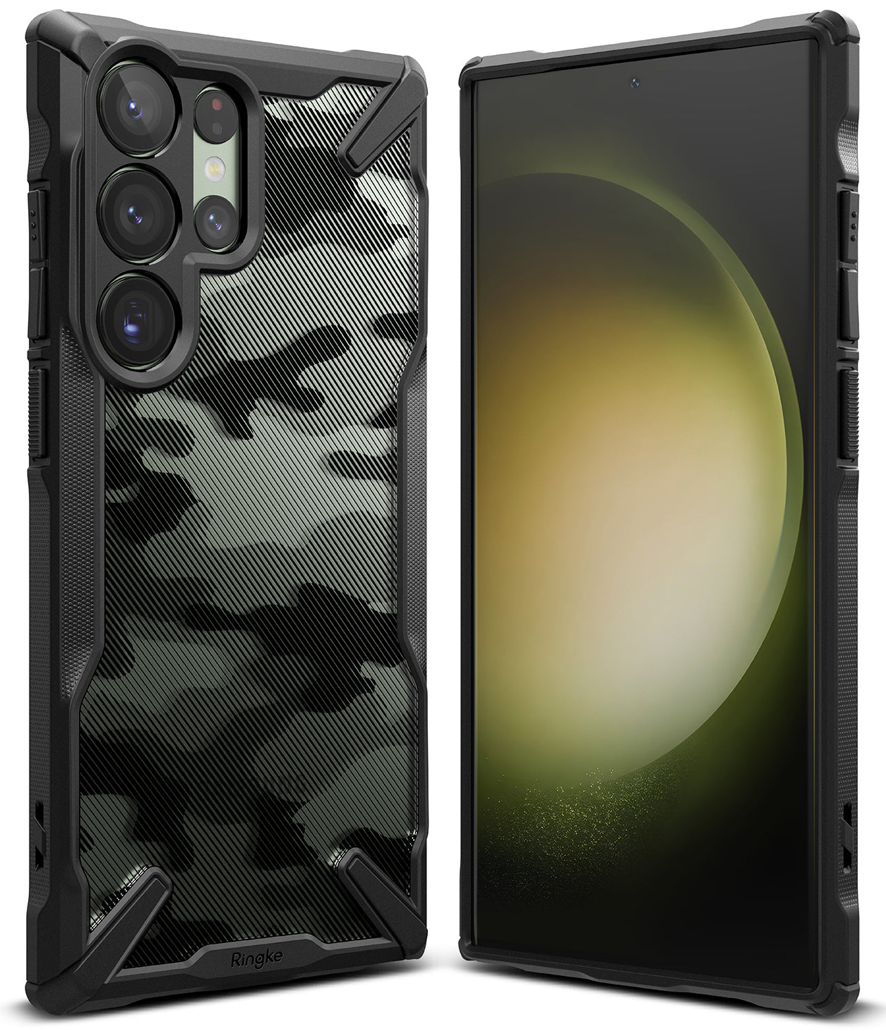 Galaxy S23 Ultra Case | Fusion-X - Camo Black