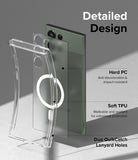 Detailed Design l Hard PC - Anti-discoloration & impact-resistant. Soft TPU - Malleable and resilient for enhanced protection. Duo QuikCatch Lanyard Holes.