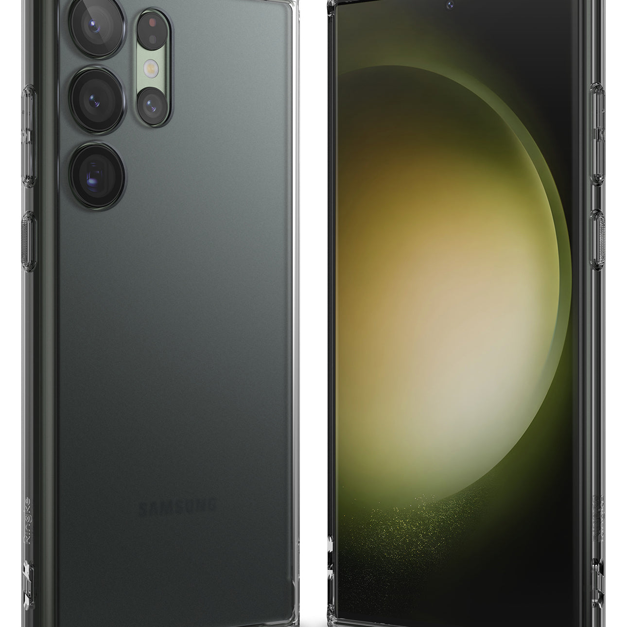 Galaxy S23 Ultra Case | Fusion - Matte Smoke Black