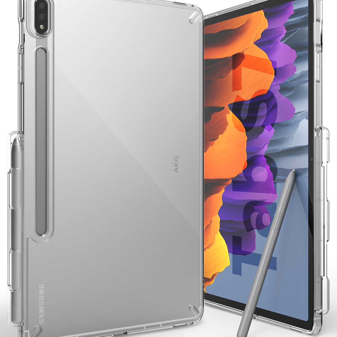 ringke fusion case for samsung galaxy tab s7 - clear