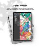 prevent s pen damage or loss with the built-in pen holder. charge the s pen when not in sue without removing the case