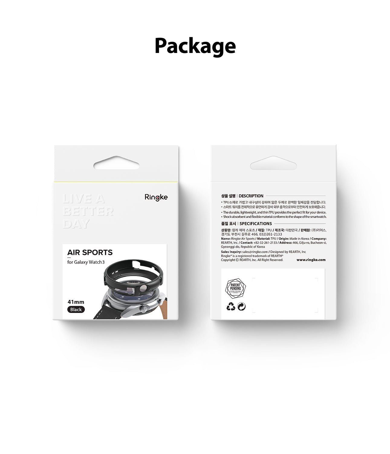 Galaxy Watch 3 41mm Case | Air Sports - Ringke Official Store