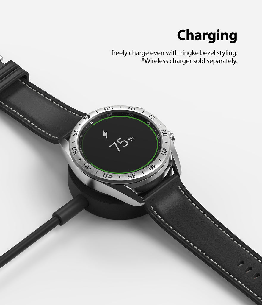 freely charge even with bezel styling on. *charging accessories sold separately