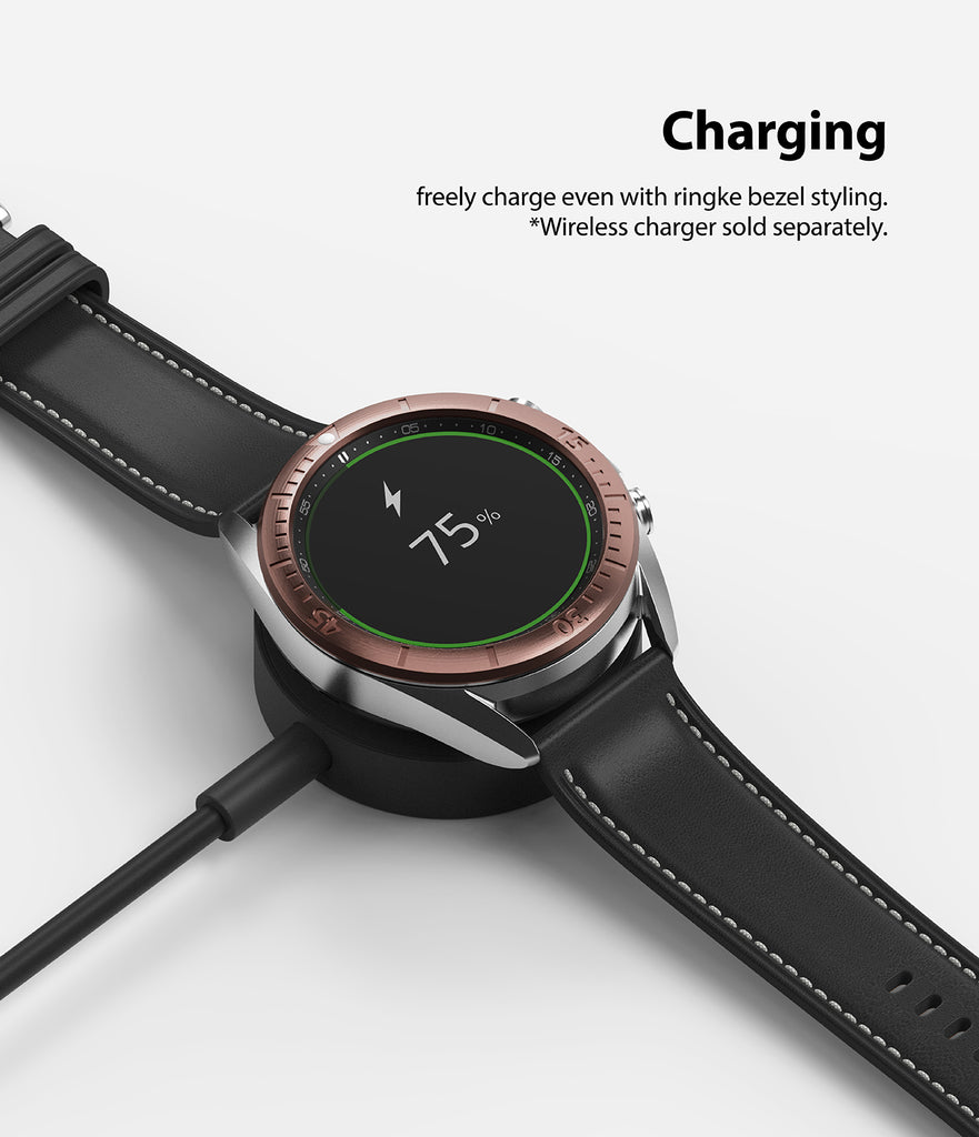freely charge even with ringke bezel styling on *wireless chargers sold separately