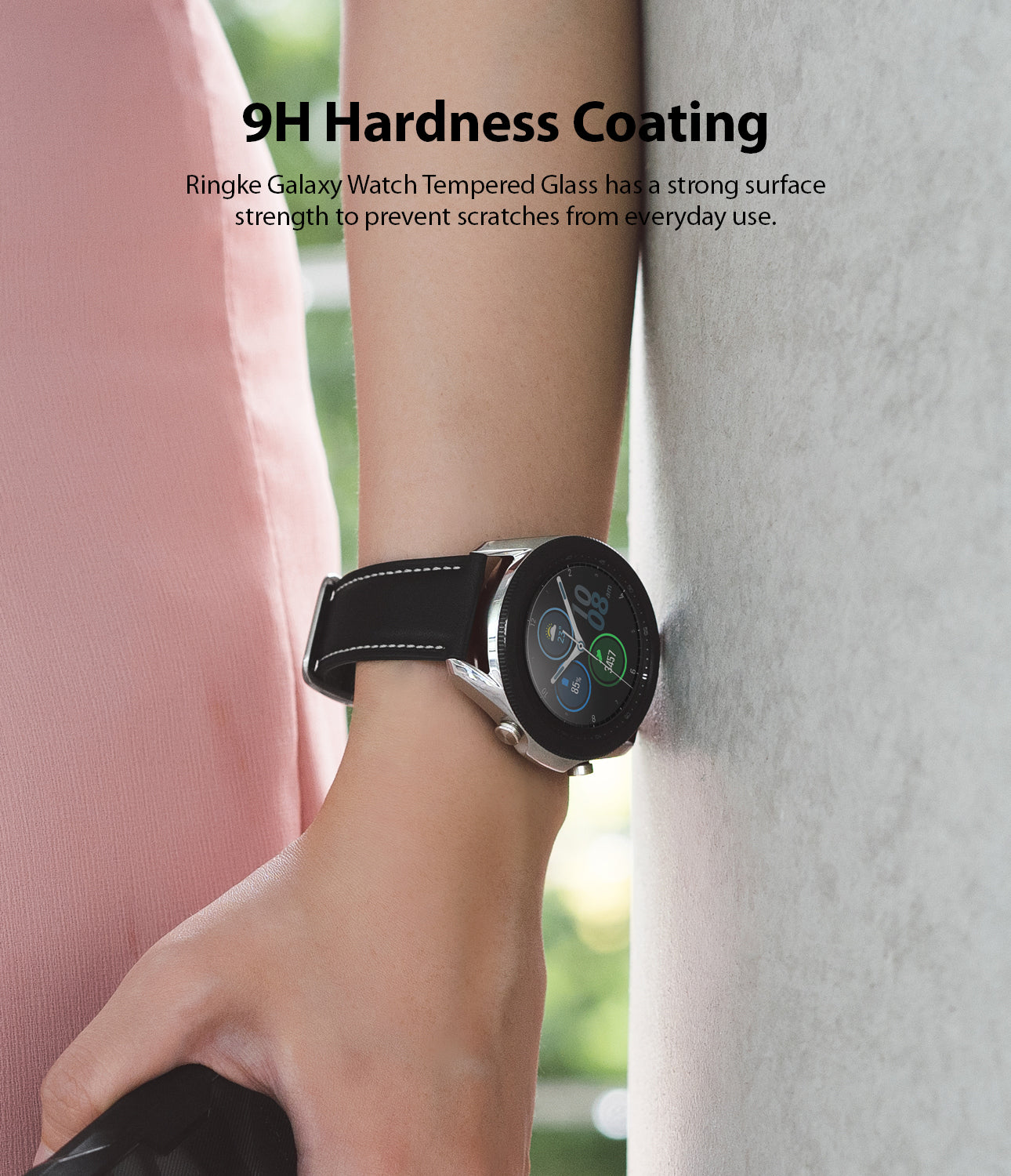 Galaxy Watch 3 45mm Screen Protector Invisible Defender Glass Ringke Official Store