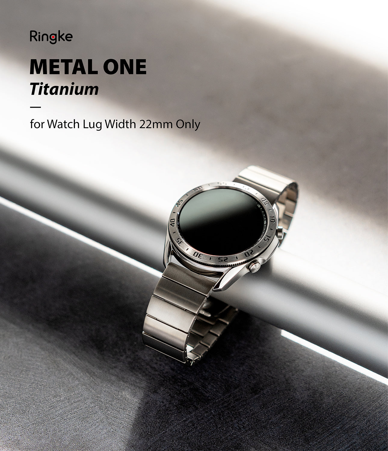 Watch Lug 22mm | Metal One Band [Titanium]