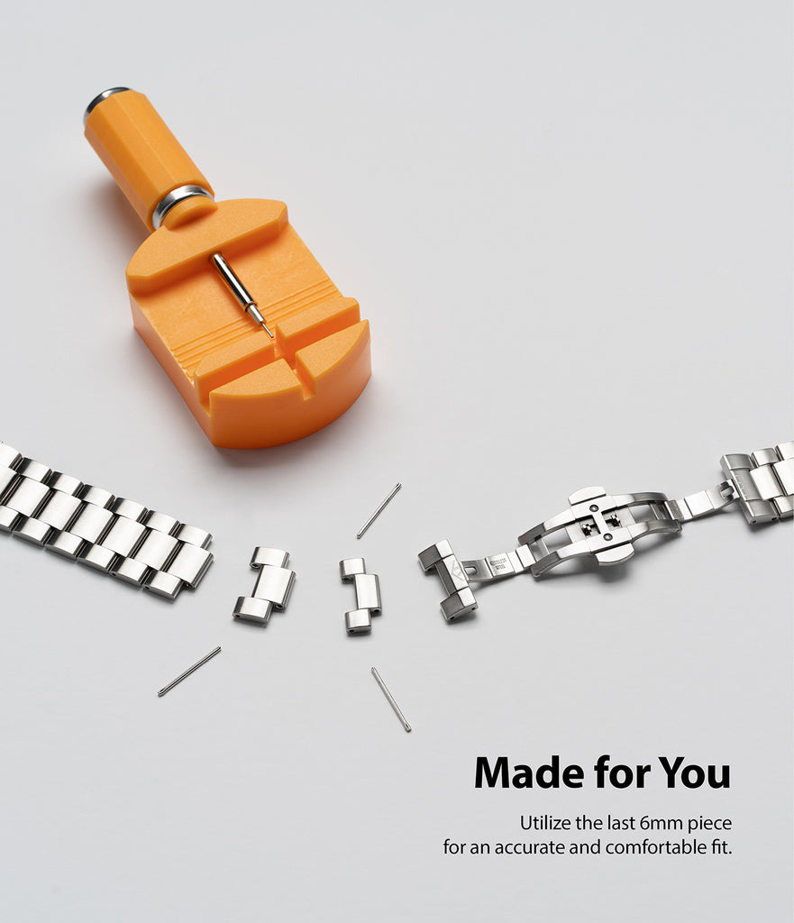 utilize the last 6mm piece for an accurate and comfortable fit