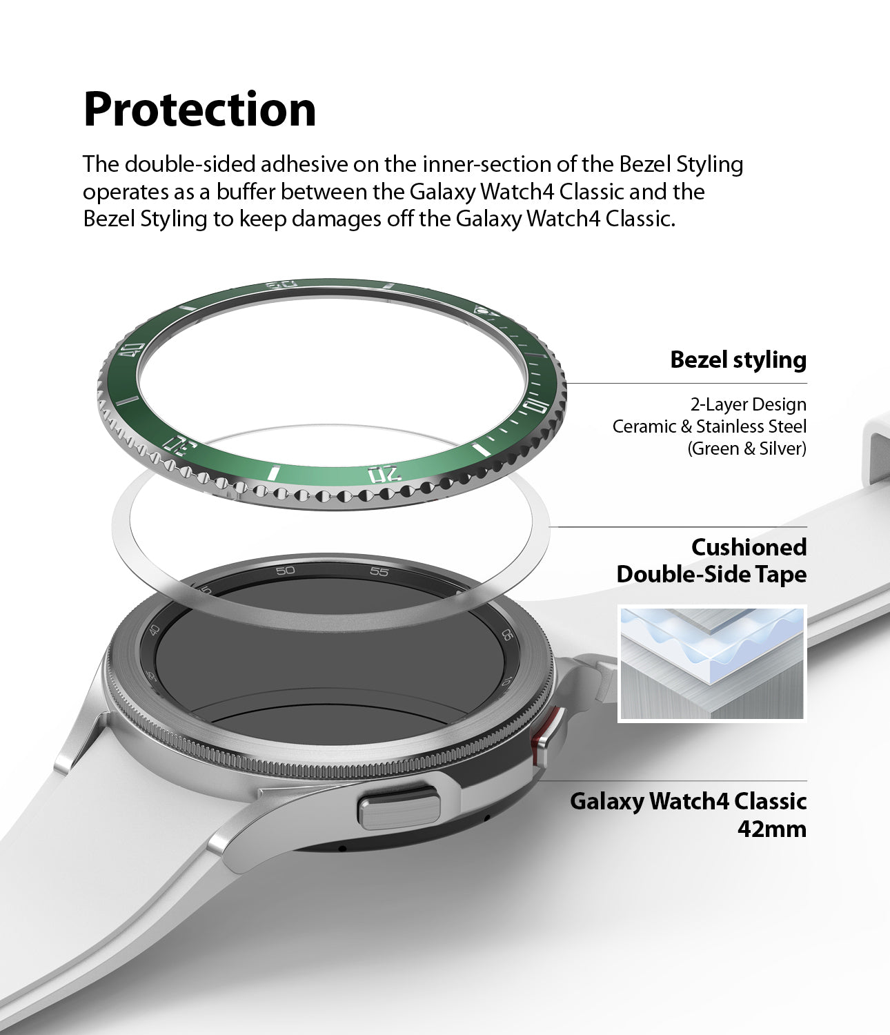 Galaxy Watch 4 Classic 42mm | Bezel Styling 42-100