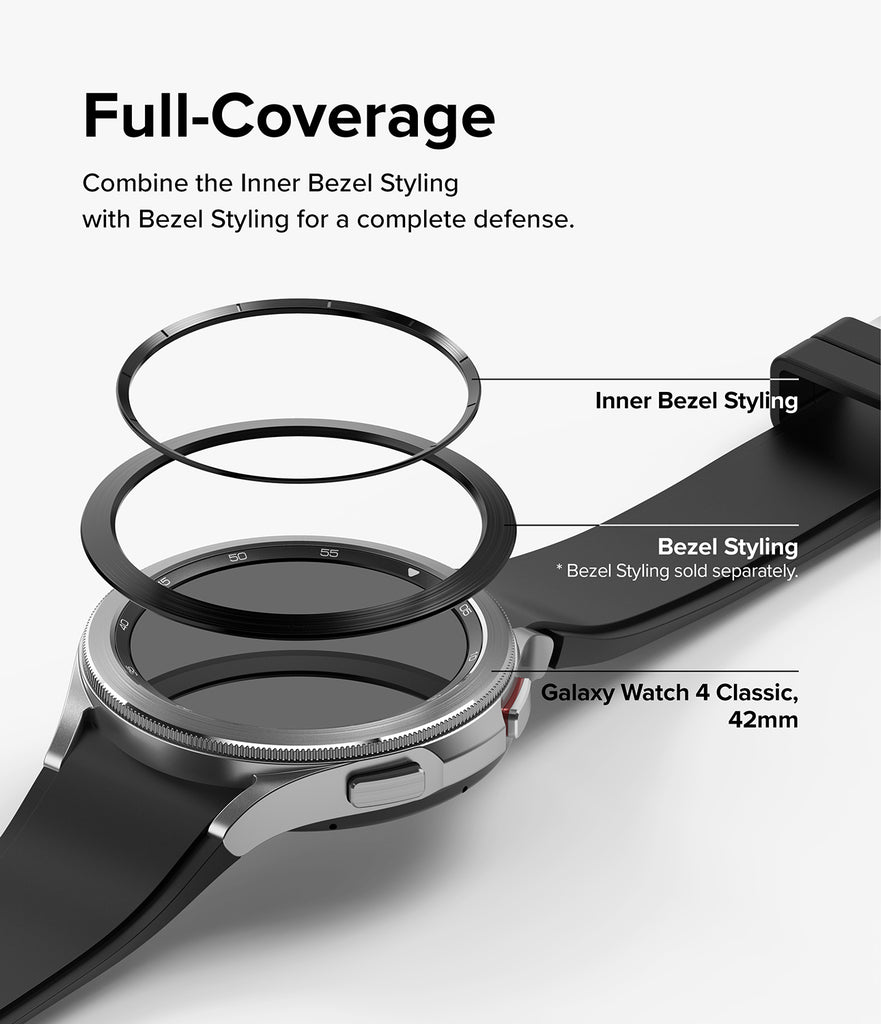 Galaxy Watch 4 Classic 42mm | Inner Bezel Styling 42-IN-04 Black