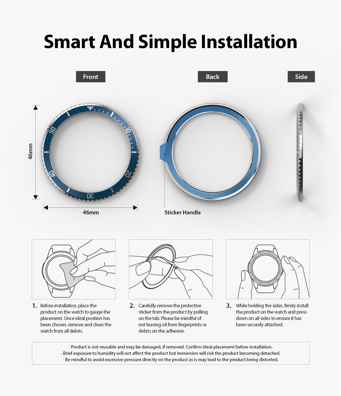 Galaxy Watch 4 Classic 46mm | Bezel Styling 46-101