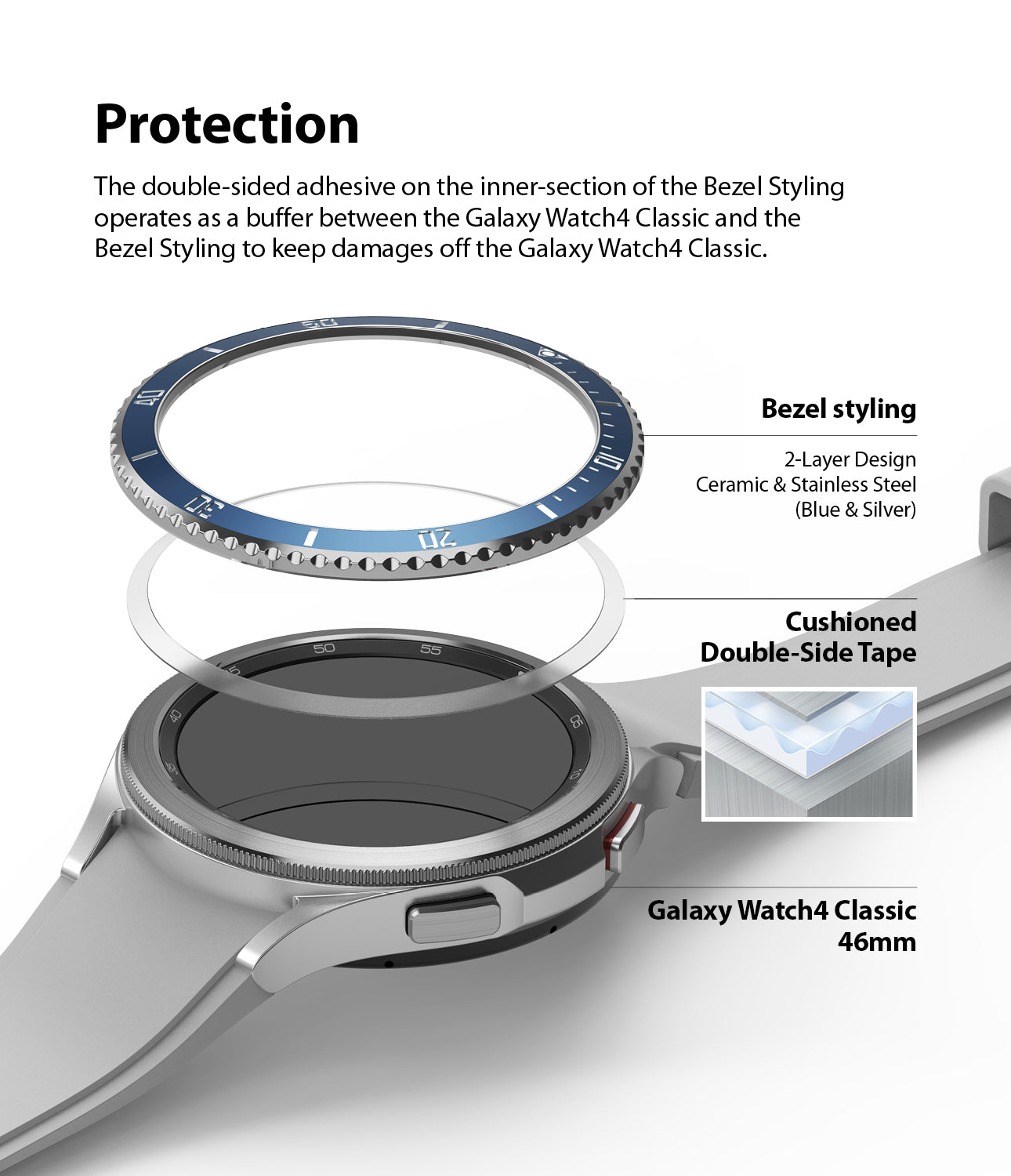 Galaxy Watch 4 Classic 46mm | Bezel Styling 46-101