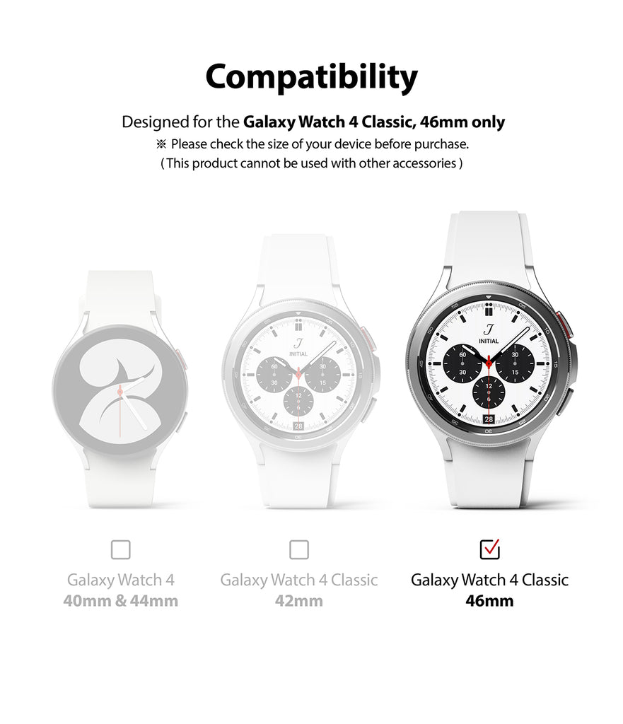 Galaxy Watch 4 Classic 46mm Screen Protector | Invisible