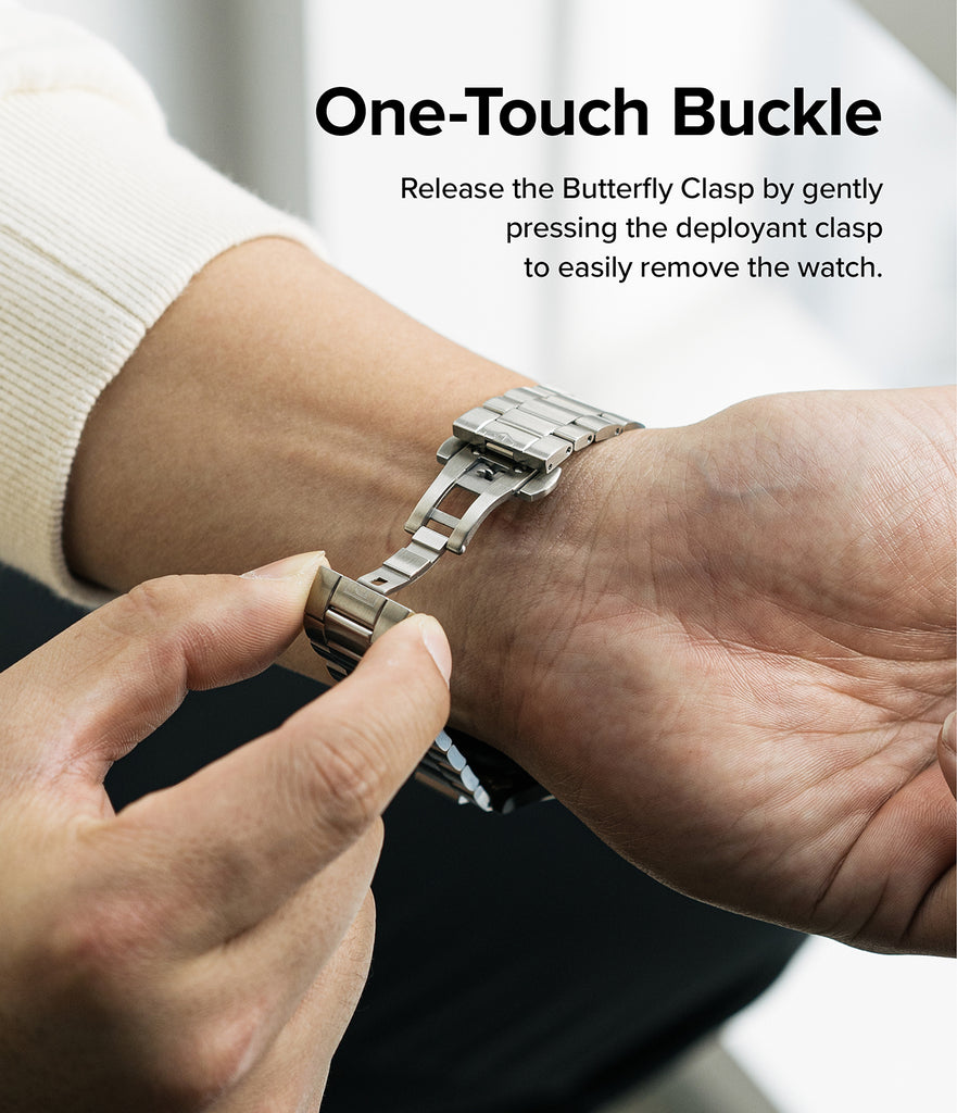Galaxy Watch 4 Classic 46mm | Metal One Band - Ringke Official Store
